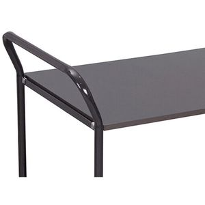 Produktbild für Tischwagen VARIOfit sw-600.502/AG, Metall &amp; Holz