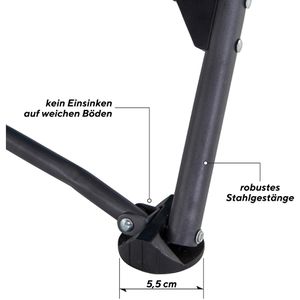 Produktbild für Campingstuhl Uquip SANDY XL, 244030, blau, 120 kg