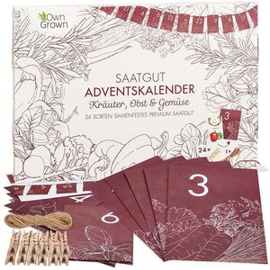 Produktbild für Adventskalender OwnGrown BEGR-300238, Saatgut