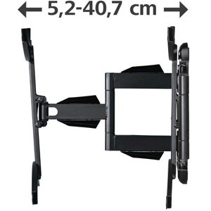 Produktbild für TV-Wandhalterung Hama 220834 Fullmotion, bis 35 kg