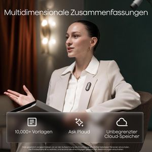 Produktbild für Diktiergerät Plaud NotePin S Purple