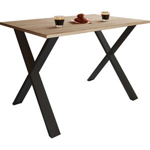 Produktbild für Esstisch VCM Xona X, 916777, sonoma eiche