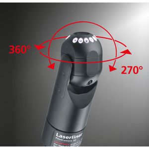 Produktbild für Endoskop-Kamera Laserliner 084.330A, VideoPilot 3D, App-fähig