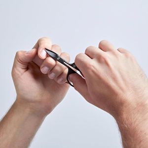 Produktbild für Nagelschere Zwilling Kombi, Premium, Black Edition, Edelstahl