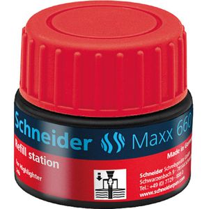 Nachfülltusche Schneider Maxx 660, rot