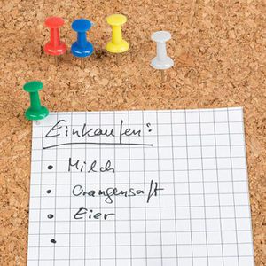 Produktbild für Pinnwand Idena 568021, braun