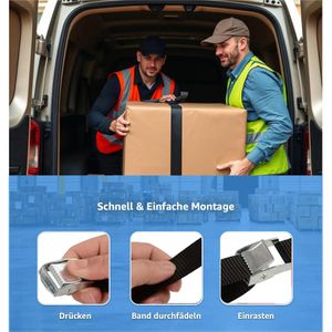 Produktbild für Spanngurt TK-Gruppe 804617, mit Klemmschloss