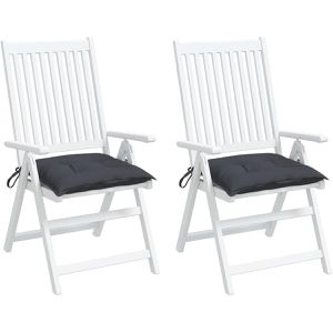 Produktbild für Stuhlkissen vidaXL 314860, anthrazit, für Außen