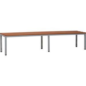 Umkleidebank G-Office SRB, Sitzfläche Holz, 200 cm