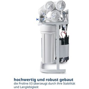 Produktbild für Osmoseanlage OsmoFresh Proline X3 - 450 GPD, Untertisch, weiß