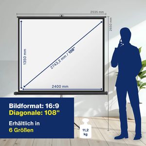Produktbild für Beamer-Leinwand Magnetoplan 202501936