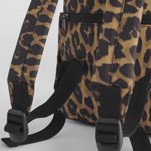 Produktbild für Rucksack BagBase Mini Leopard Print, BG195S, 35 cm