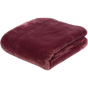 Kuscheldecke Gözze Premium Cashmere Feeling, beere