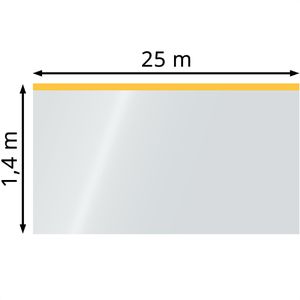 Produktbild für Abdeckfolie Böttcher-AG ECO Goldband, 2in1
