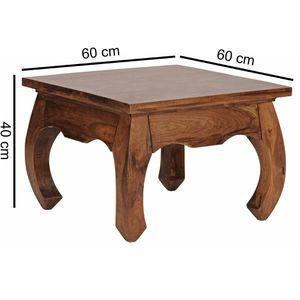 Produktbild für Couchtisch Wohnling Opium, WL1.221, aus Massivholz, sheesham