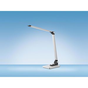 Produktbild für Schreibtischlampe Hansa Breeze, silber, LED, dimmbar