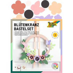 Produktbild für Bastelset Folia 21904 Blütenkranz