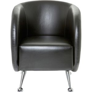 Produktbild für Loungesessel hJh-OFFICE ST. LUCIA, 713200, schwarz