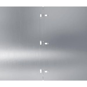 Produktbild für Rasenkante vidaXL 860171, silber, UV-beständig, flexibel