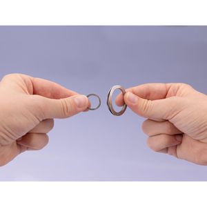Produktbild für Schlüsselring TROIKA Nail Guard KR23-10/ST