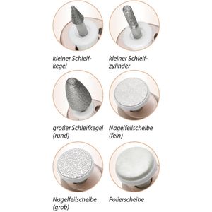 Produktbild für Maniküre-Pediküreset Proficare PC-MPS 3016, LED, kabellos