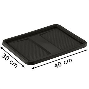 Produktbild für Eurobox-Deckel Keeeper Roberta, graphite