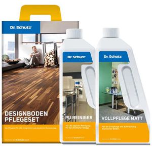 Bodenpflege Dr.Schutz PVC-Designboden Pflegeset