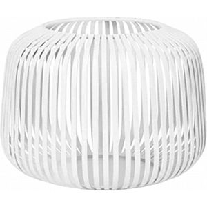Windlicht Blomus 66214, Laterne Lito XS White, weiß