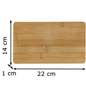 Produktbild für Schneidebrett Kesper 58003 aus Bambus