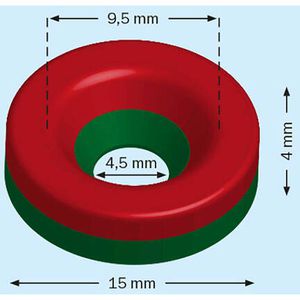 Produktbild für Magnete Böttcher-AG N35, silber, Neodym Magnet