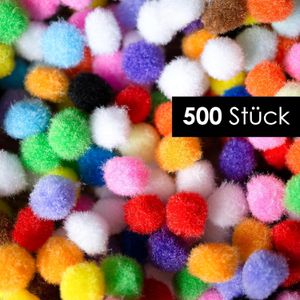 Produktbild für Pompons OfficeTree 110, farbig sortiert