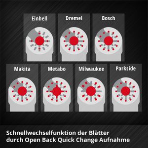 Produktbild für Multifunktionswerkzeug-Zubehör Einhell XLPLUS-CASE