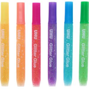 Produktbild für Glitzerkleber UHU Glitter Glue, Shiny