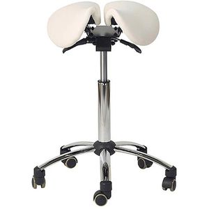 Produktbild für Drehhocker Teqler T135364W, mit Sattelsitz