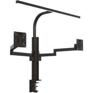 Produktbild für Schreibtischlampe Unilux Axio&amp;Strata, mit 2x Monitorhalterung