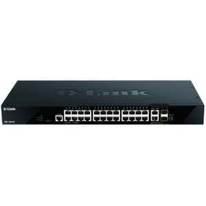 Produktbild für Switch D-Link Stackable Smart Gigabit, DGS-1520-28/E, managed