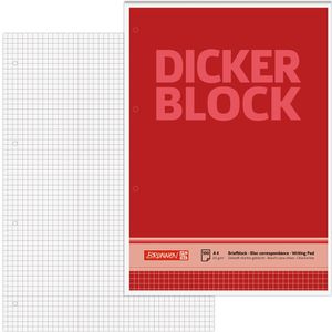 Briefblock Brunnen 1052788, Der dicke Block, A4