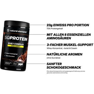 Produktbild für Proteinpulver natural-elements SOPROTEIN Whey Complex, 1 kg