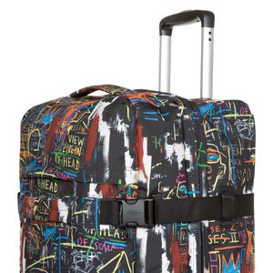 Produktbild für Koffer Eastpak Transit'R M Basquait Kings of Egypt 2, schwarz