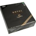 Servietten Papstar 10452, Royal Collection 40 x 40 cm, 1/4-Falz, schwarz, 50 Stück