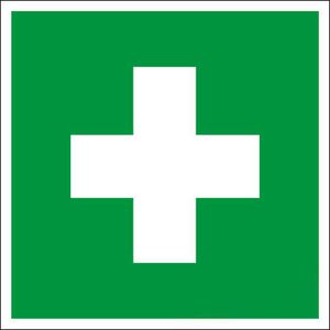 Hinweisschild Abtec BGV A8 E03, Folie