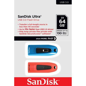 Produktbild für USB-Stick SanDisk Ultra, 64 GB SDCZ48-064G-G46BR2