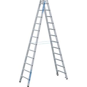 Stehleiter Zarges Coni B, 40314, beidseitig begehbar