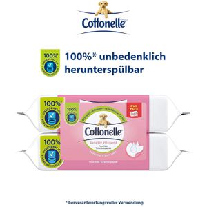 Produktbild für Feuchtes-Toilettenpapier Cottonelle Sensitiv Pflegend