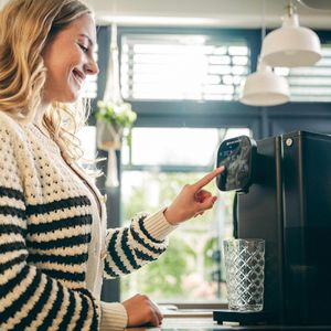 Produktbild für Osmoseanlage OsmoFresh Fusion Air, Auftisch, schwarz