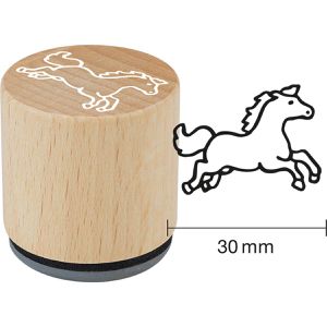 Produktbild für Motivstempel Colop Woodies Set Farmtiere, aus Holz