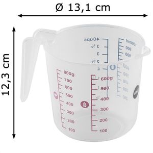 Produktbild für Messbecher Emsa Prep &amp; Bake K32261, Maßkanne, aus Kunststoff