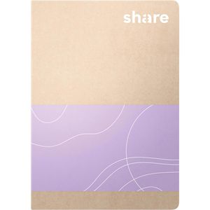 Produktbild für Notizbuch share 4-0015134, Karton Softcover