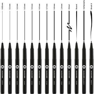Produktbild für Fineliner Molotow Blackliner Complete Set