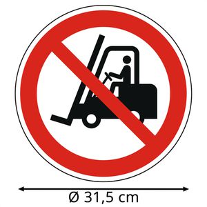 Produktbild für Hinweisschild Abtec ISO 7010 P006 Folie